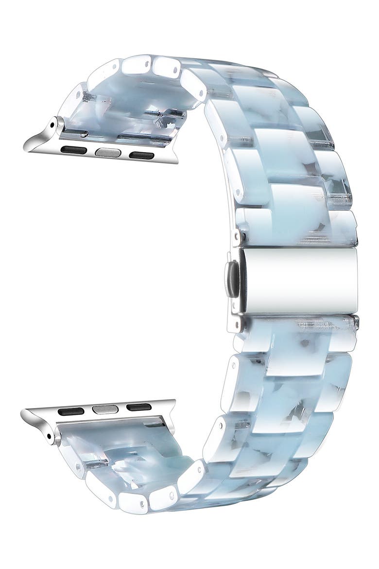 Claire Resin Apple Watch® Bracelet Watchband, Alternate, color, LIGHT BLUE