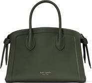 Kate Spade New York medium knott pebbled leather satchel