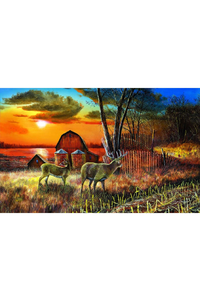 Sharing the Bounty 300 piece Jigsaw Puzzle for Adults, Alternate, color, Multicolor