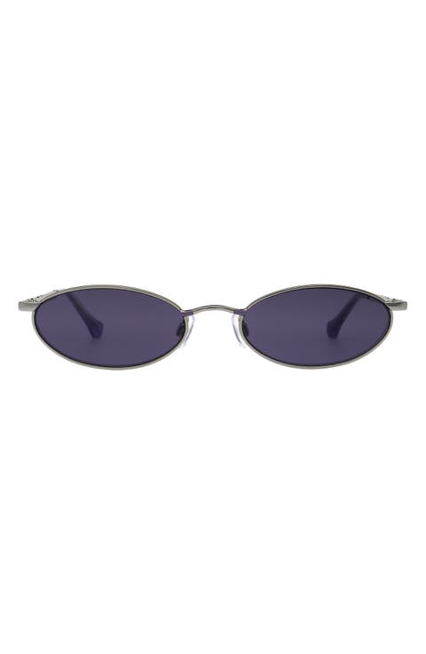 54mm Oval Sunglasses