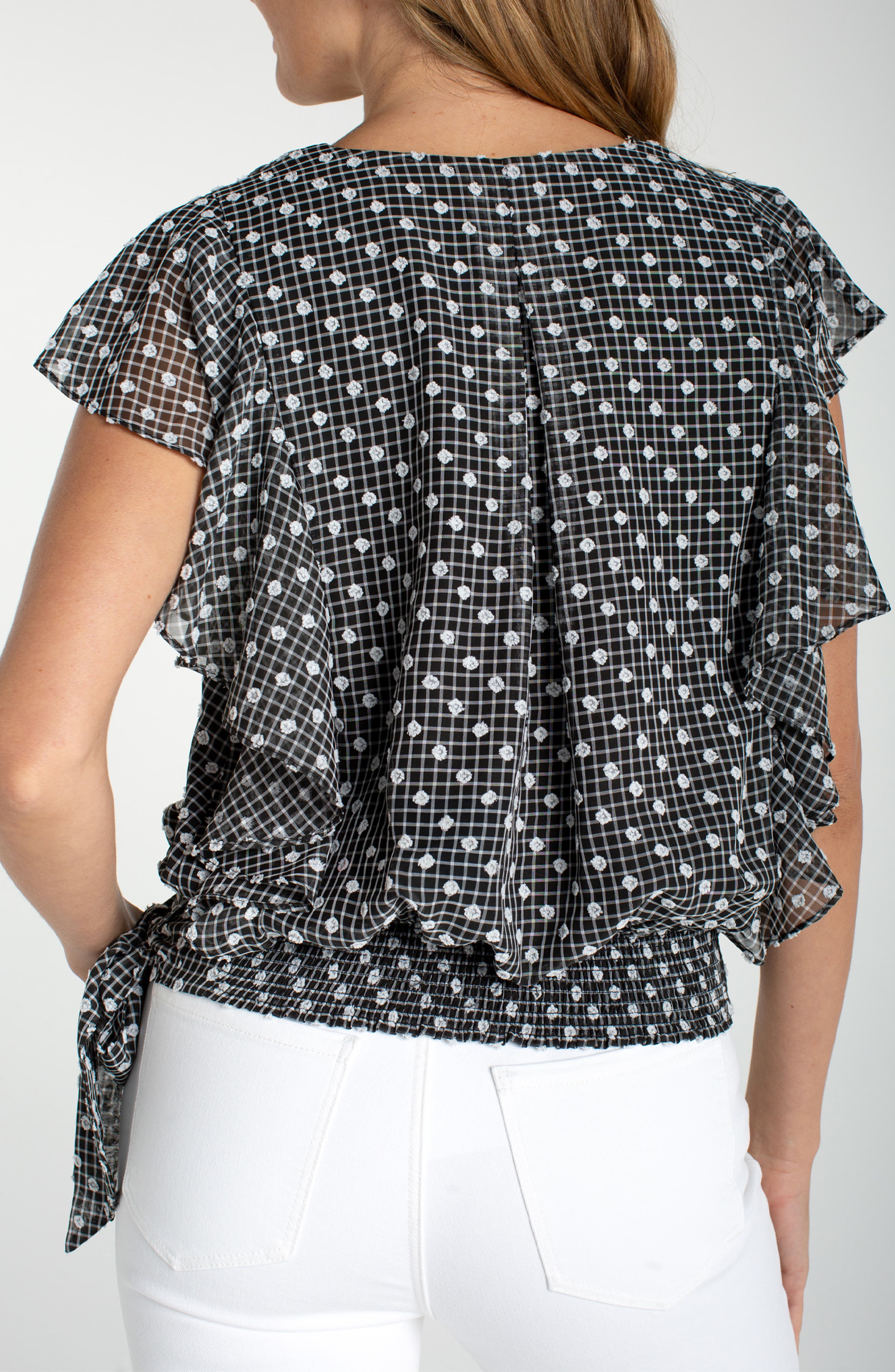 Ruffle Dobby Top - image 2