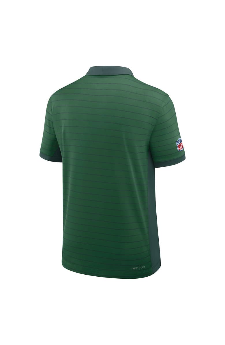 Nike Men's Nike Green New York Jets Sideline Victory Stripe Performance Polo, Alternate, color, Green
