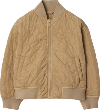BURBERRY|JACKETS (quilting nylon boomer jacket (8081118 Burberry Quilted Nylon Bomber Jacket | Nordstrom