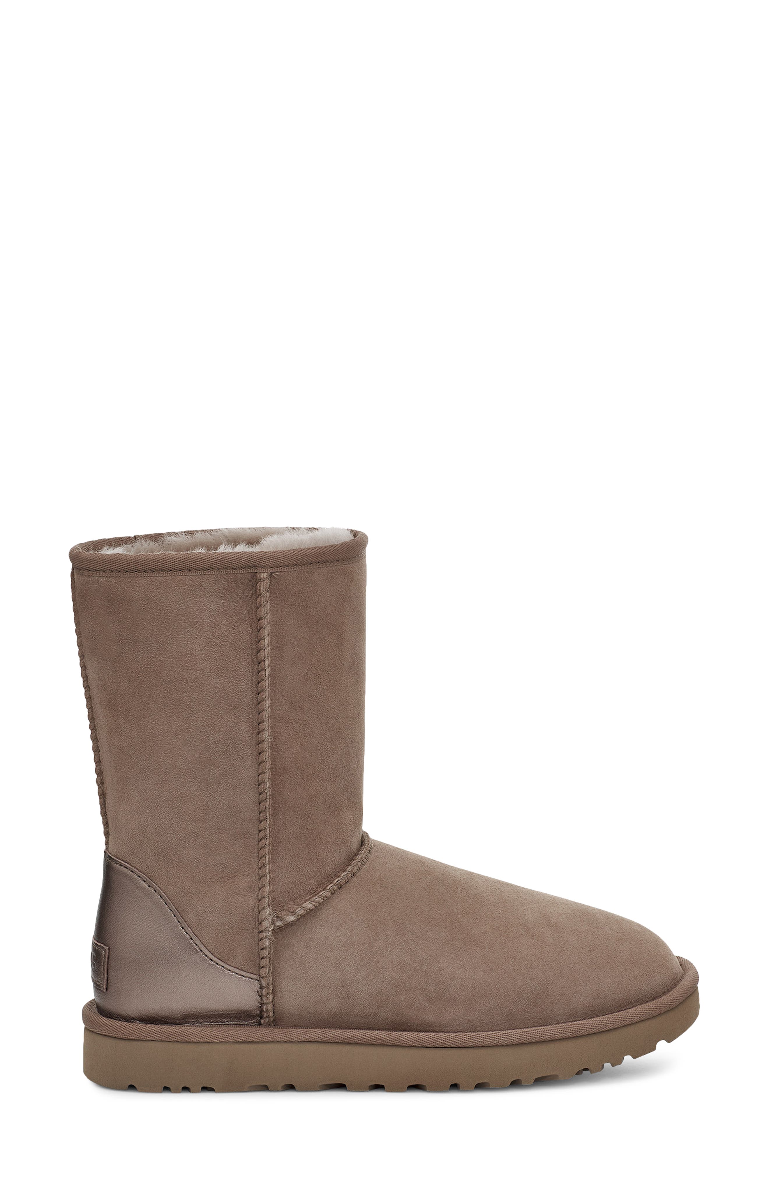 UGG<sup>®</sup> Classic Short II Metallic Trim Boot, Alternate, color, 
