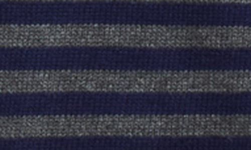 Alex Mill Taylor Striped Cardigan In Cotton Cashmere In Blue