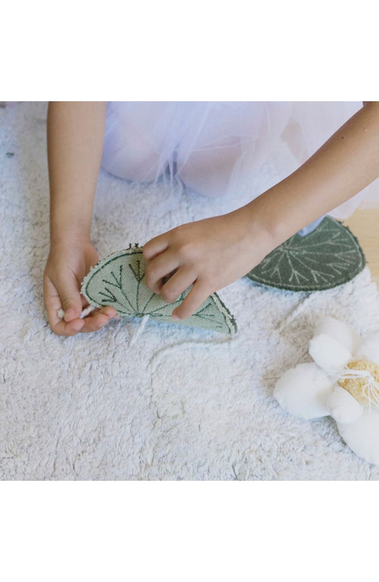 Lorena Canals Washable Play Rug Swan Lake, Alternate, color,