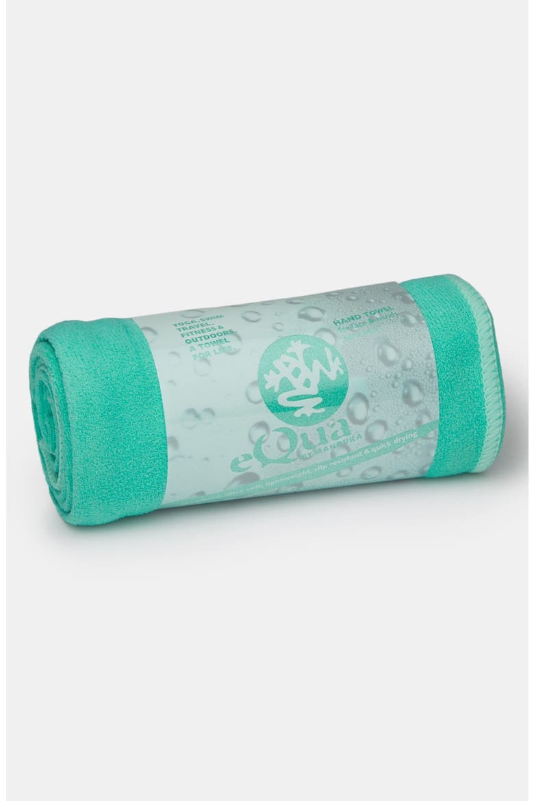 'eQua' Hand Towel, Main, color, BREEZE