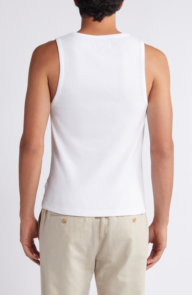 Wax London Montague Rib Stretch Cotton Tank Top, Alternate, color, 