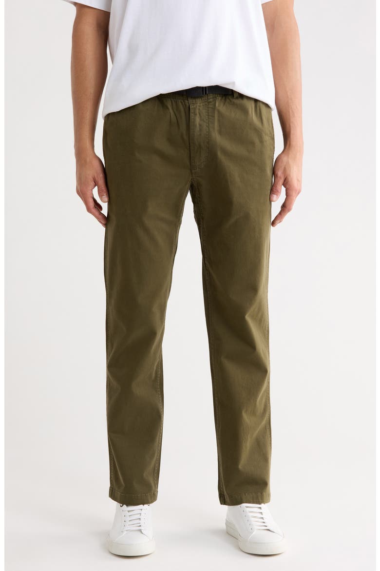 Buckle Straight Leg Jeans, Main, color, PINE