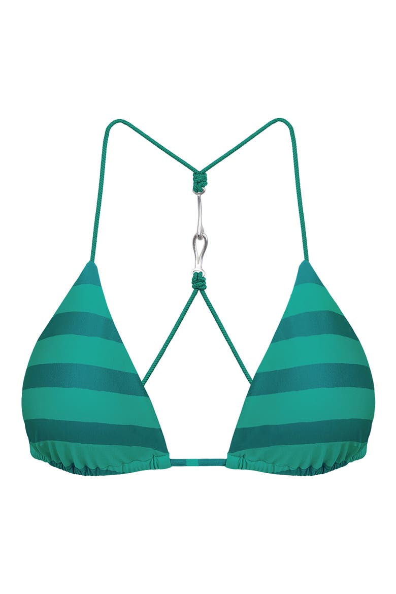 Har Yacht Alba Triangle Bikini Top, Alternate, color, YACHT
