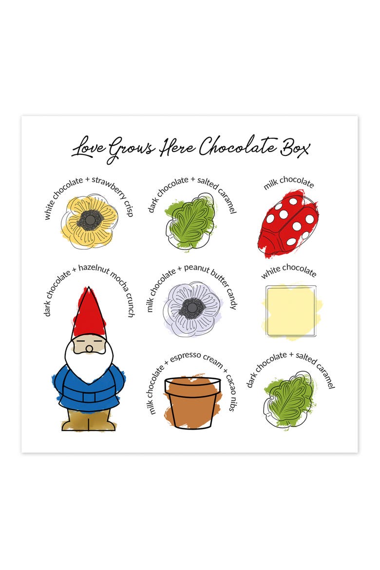 Love Grows Here 8-Piece Chocolate Set, Alternate, color, WHITE