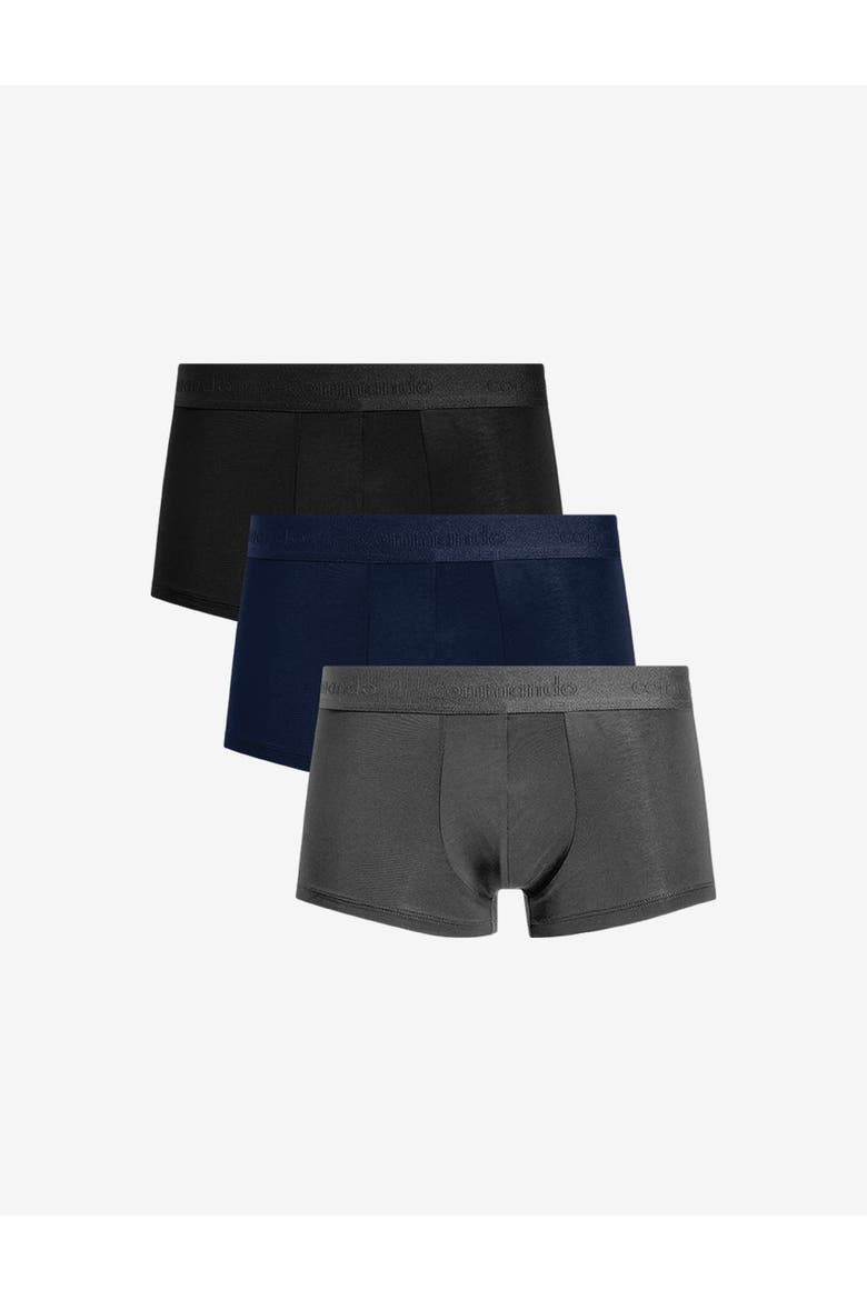 Essential Modal Modern Fit Trunk 3-Pack, Alternate, color, Black