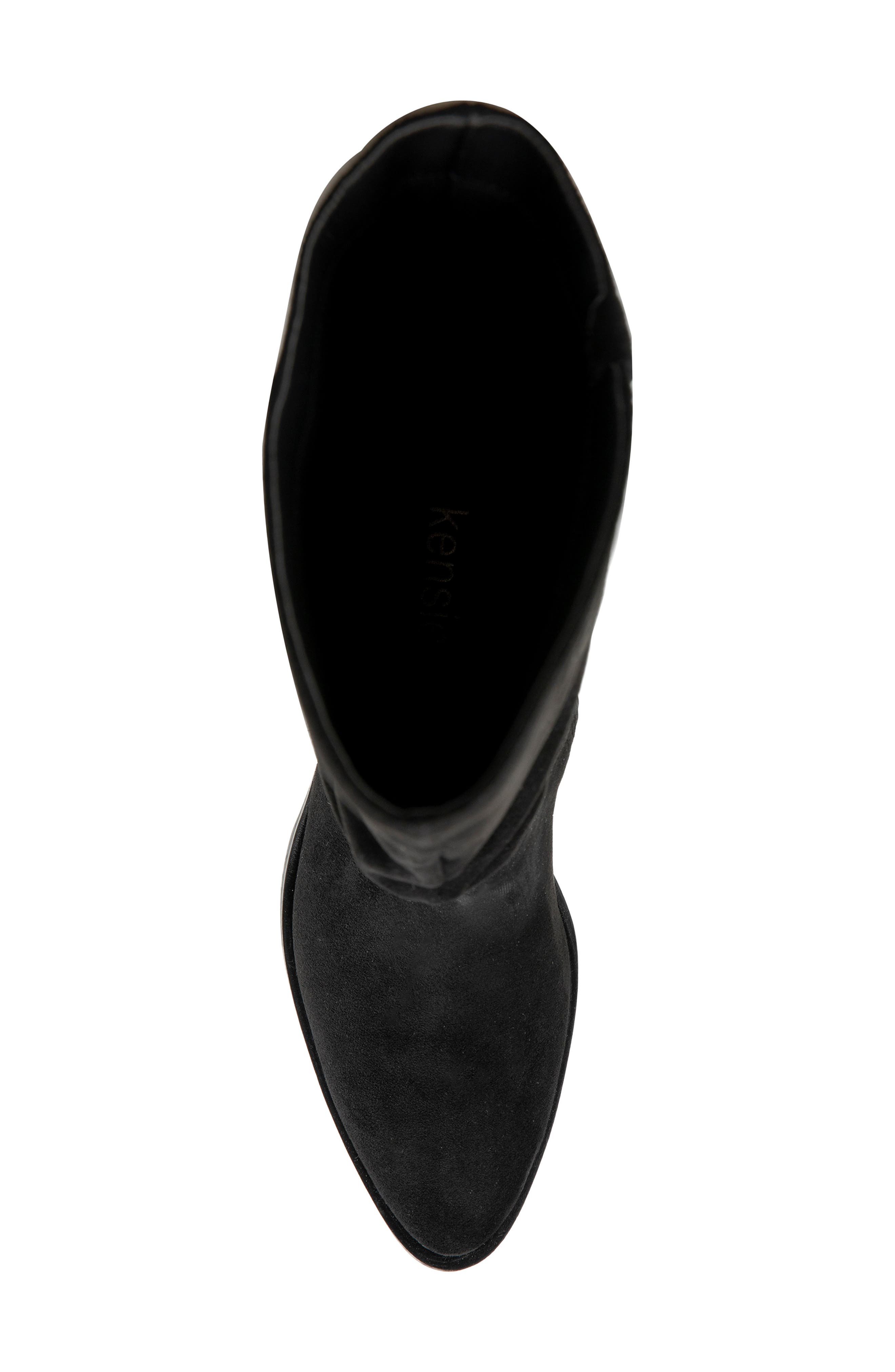 Enzo Tall Boot, Alternate, color, BLACK