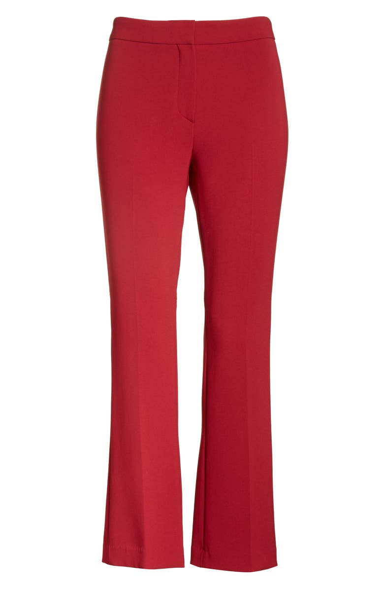 Theory Admiral Crepe Kick Crop Pants, Alternate, color,