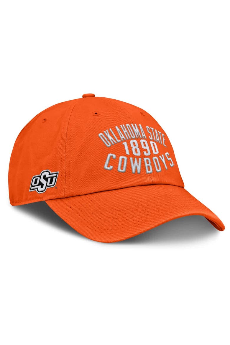 Men's Fanatics Orange Oklahoma State Cowboys Archer Adjustable Hat, Main, color, Orange