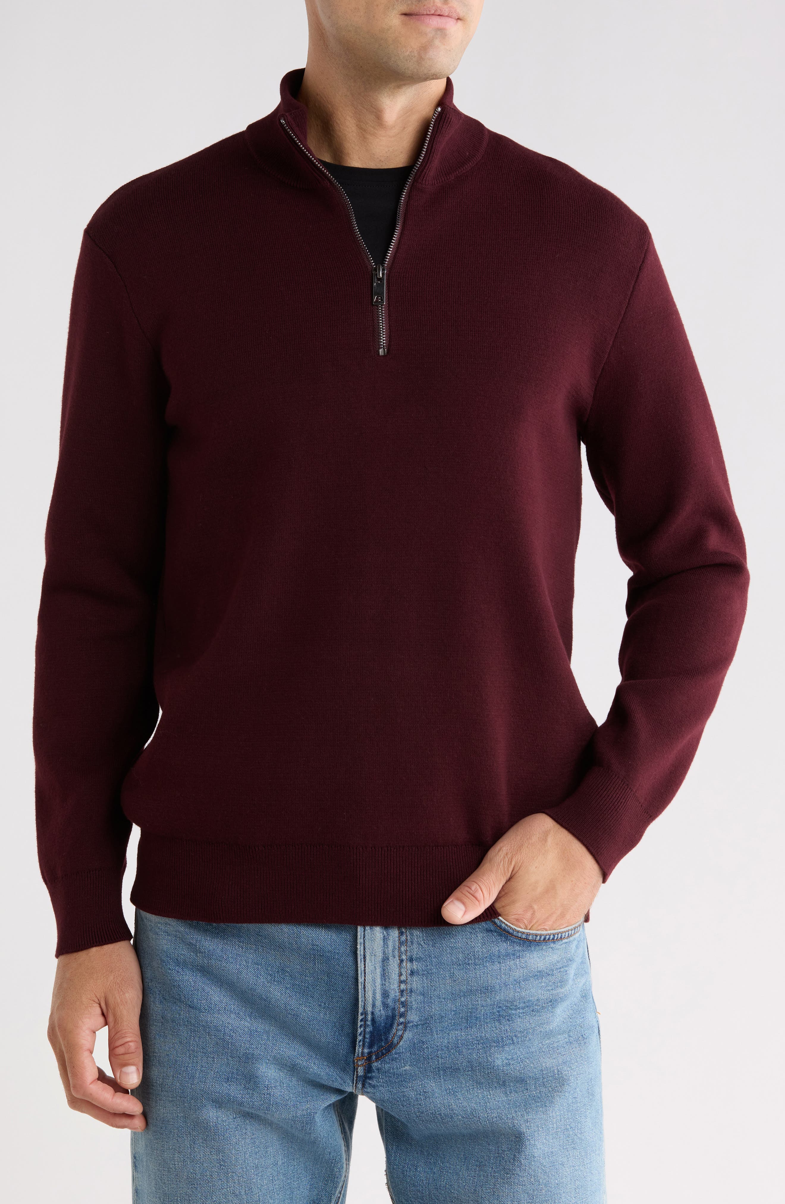 Quarter Zip Sweater