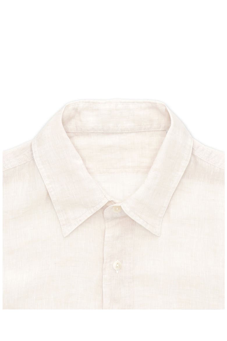 Work Linen Shirt, Alternate, color, NATURAL