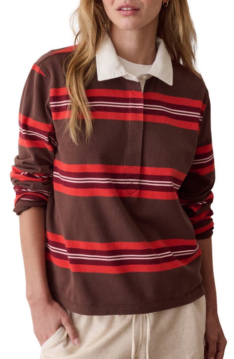 Miracle Jersey Stripe Rugby Polo