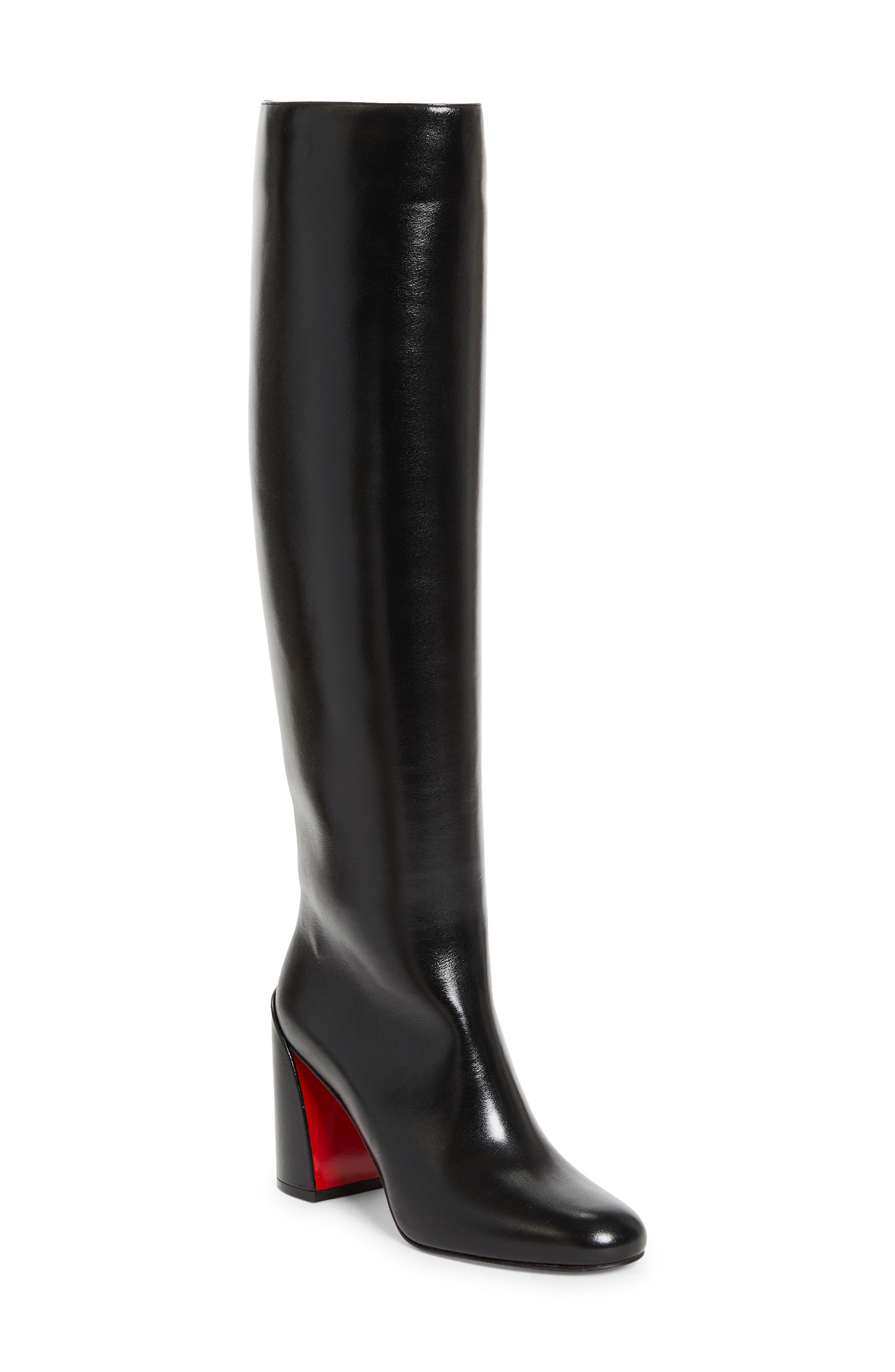 Christian Louboutin Janitta Knee High Boot, Main, color, 