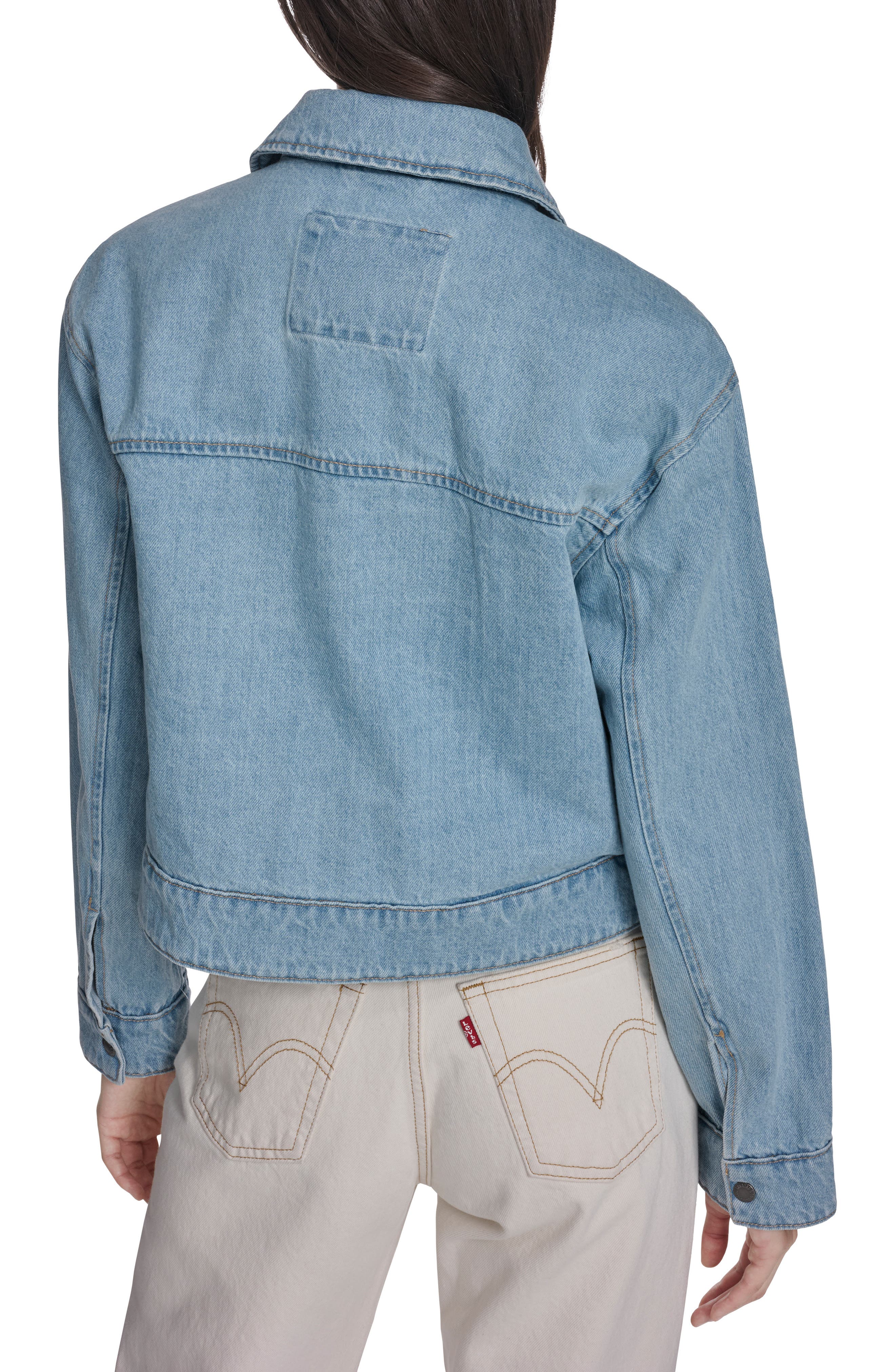 Floral Print Shirt Jacket - image 4