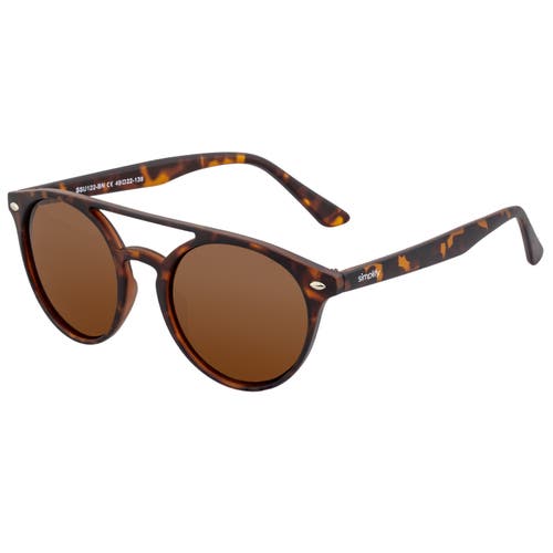 SIMPLIFY Finley Polarized Sunglasses in Tortoise/brown  product