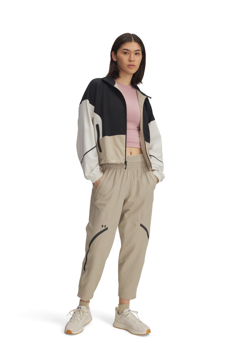 Unstoppable Ankle Pants, Alternate, color, CITY KHAKI / / BLACK
