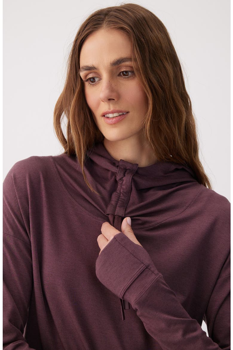 Dynamic Hoodie, Alternate, color, MULBERRY