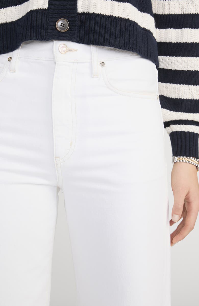 FRAME Bowed Straight Leg Jeans, Alternate, color, Au Natural Clean