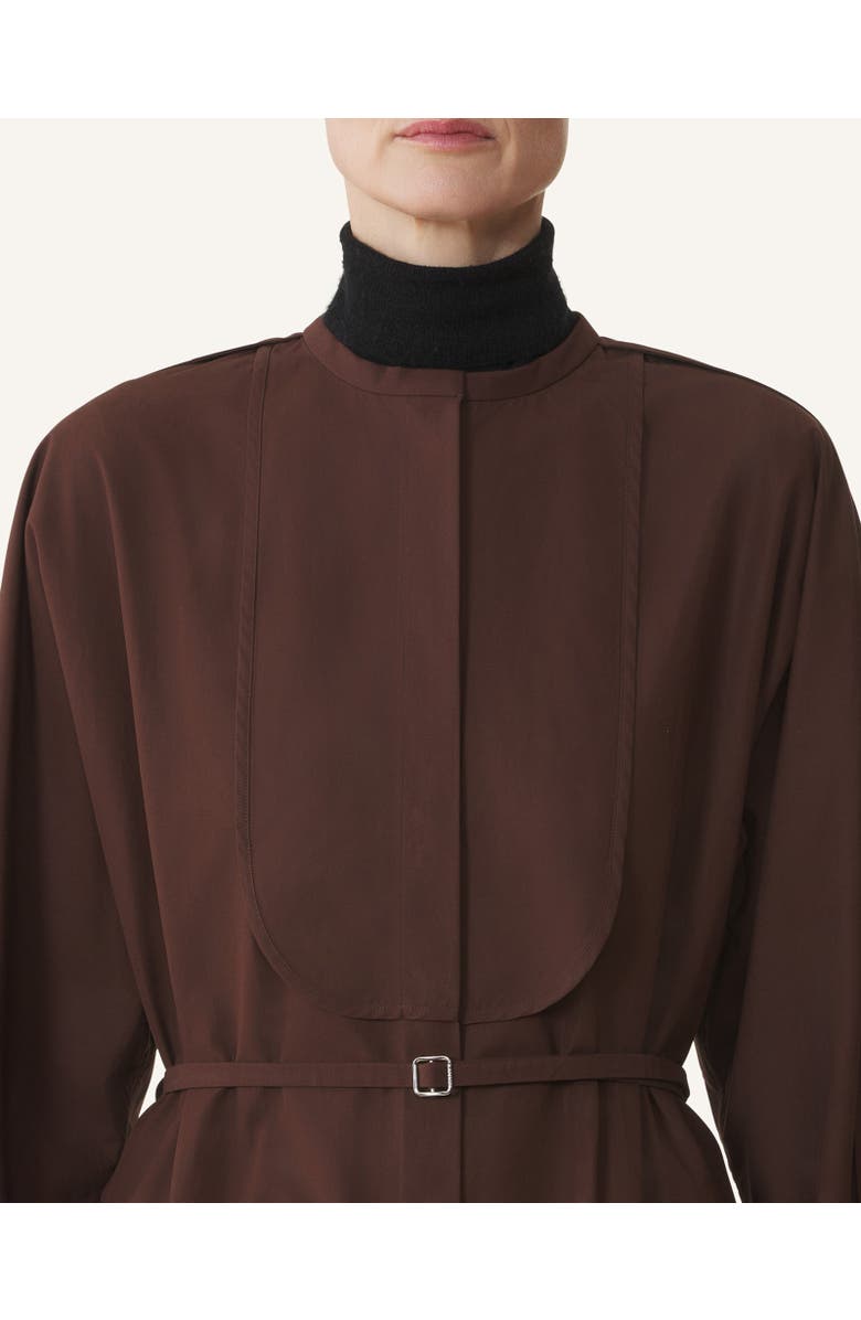 Lanvin SHIRT DRESS IN COTTON POPELIN, Alternate, color, 