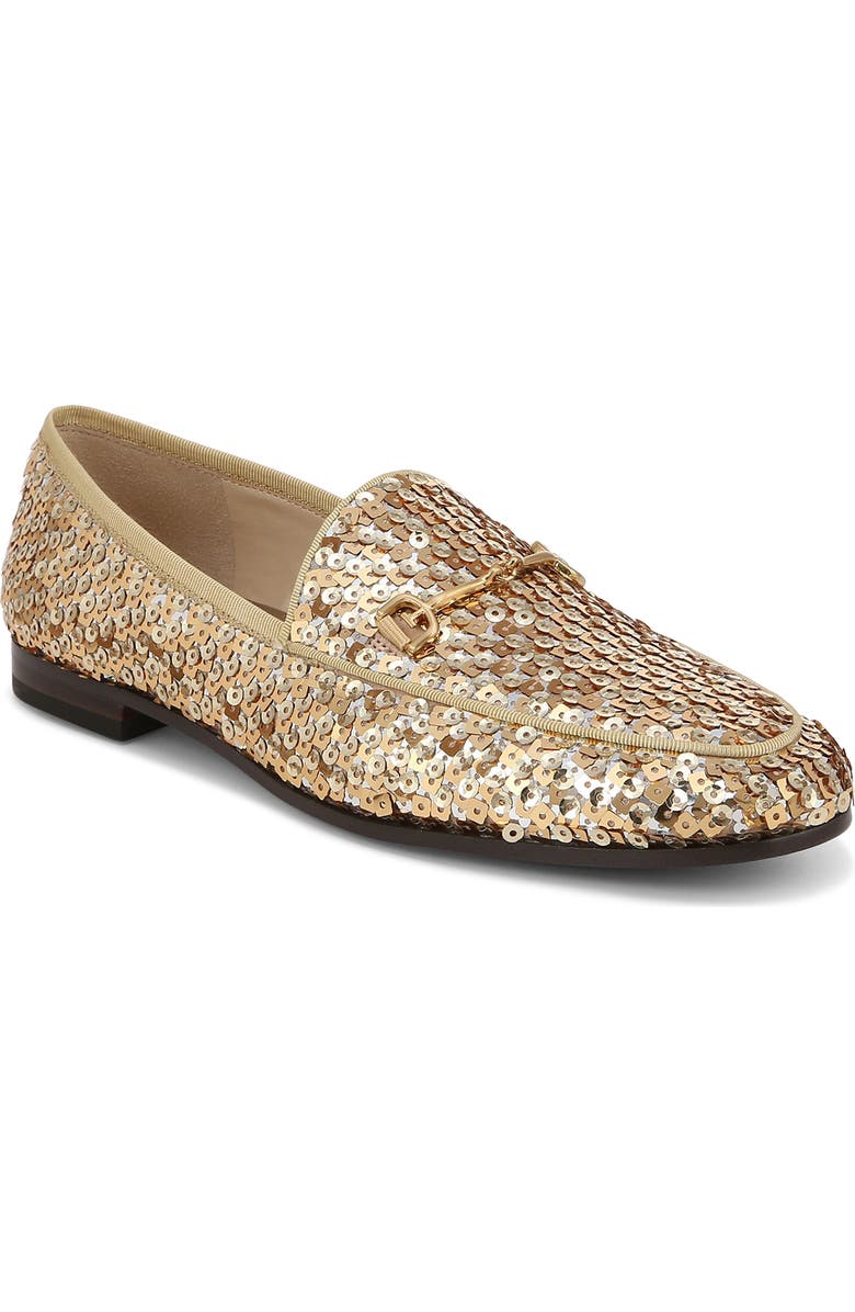 Sam Edelman Loraine Sequin Loafer, Main, color, Gold Multi