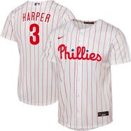 Nike Youth Nike Bryce Harper White Philadelphia Phillies Home Replica Player Jersey