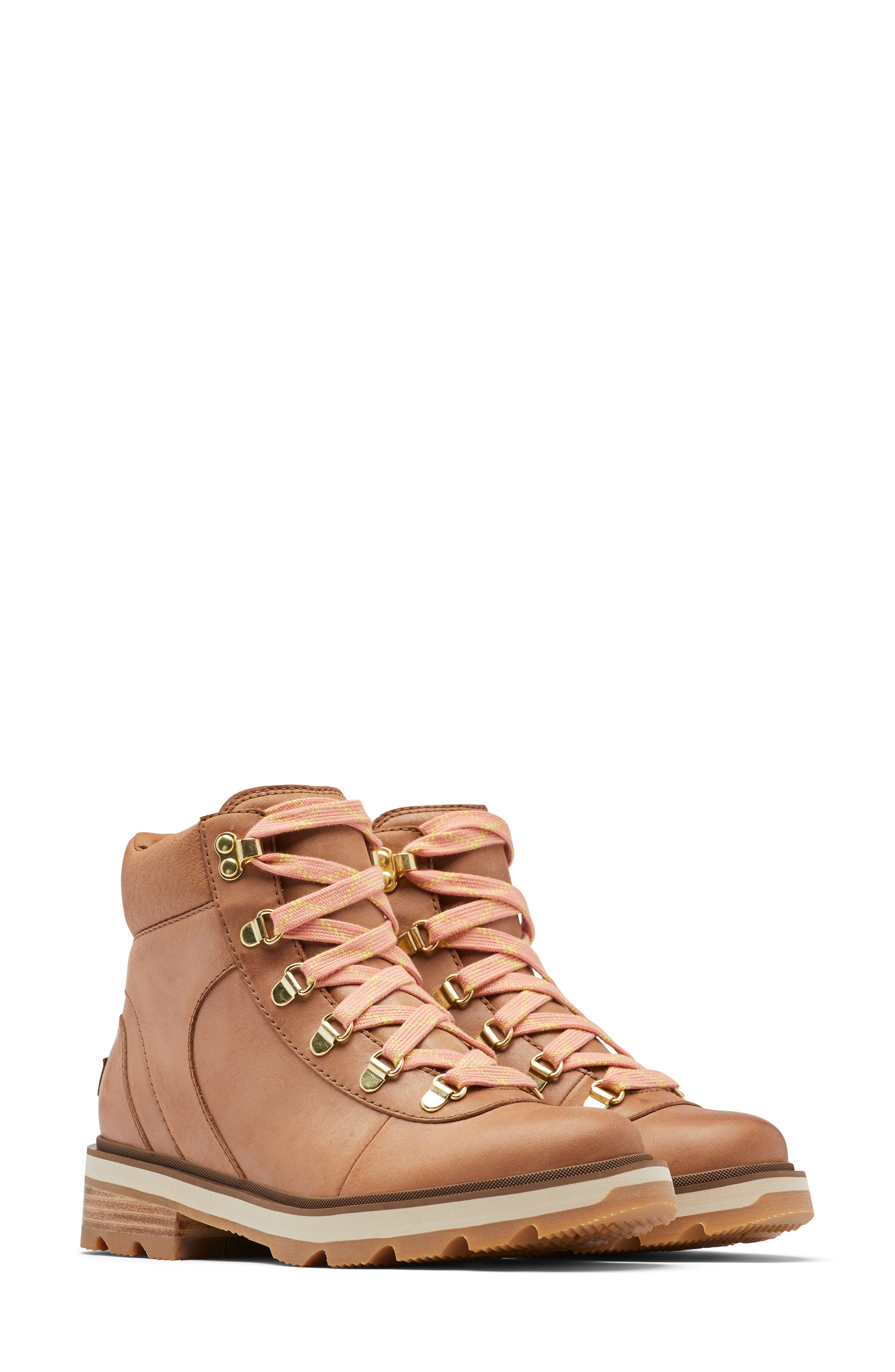 Lennox Waterproof Hiker Boot, Main, color, VELVET TAN/ GUM 2