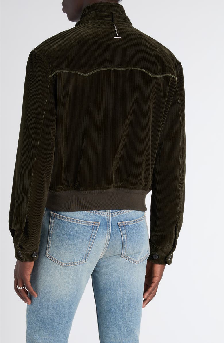 McQueen Corduroy Harrington Jacket, Alternate, color, Khaki