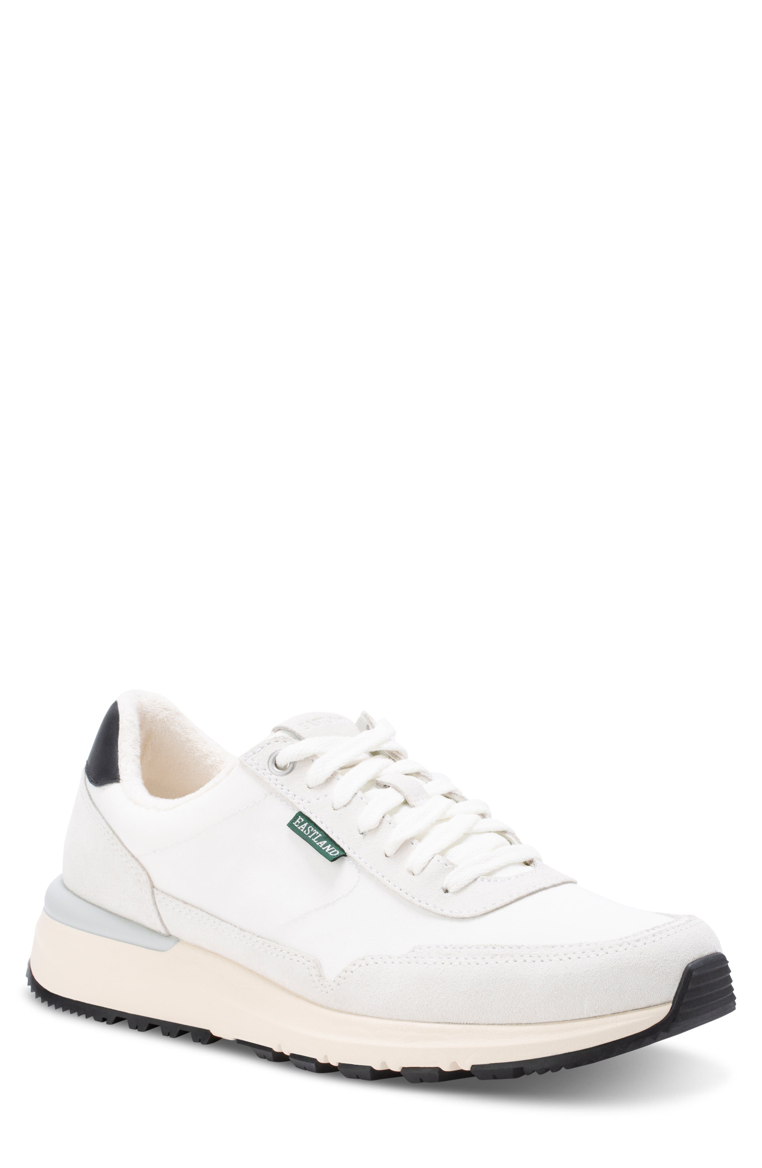 Eastland Leap Jogger Sneaker, Main, color, White