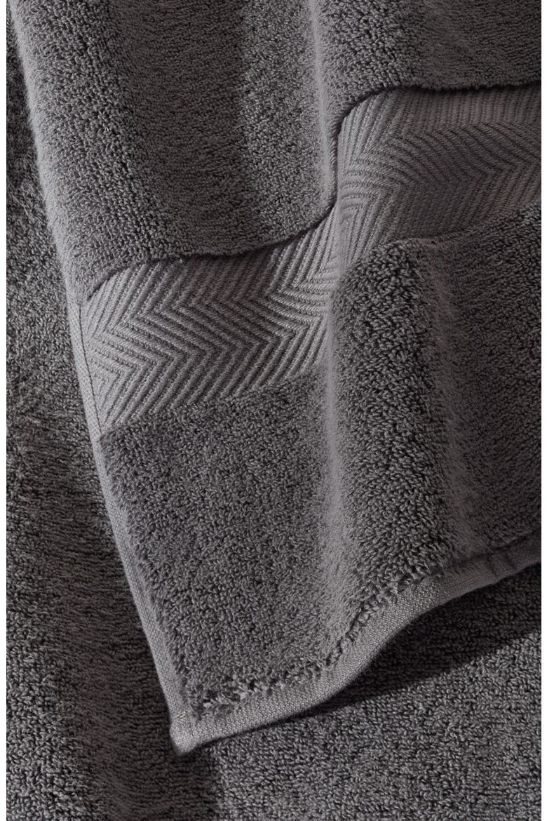Organic Hydrocotton Set of 4 Bath Towels $140 Value, Alternate, color, GREY ONYX
