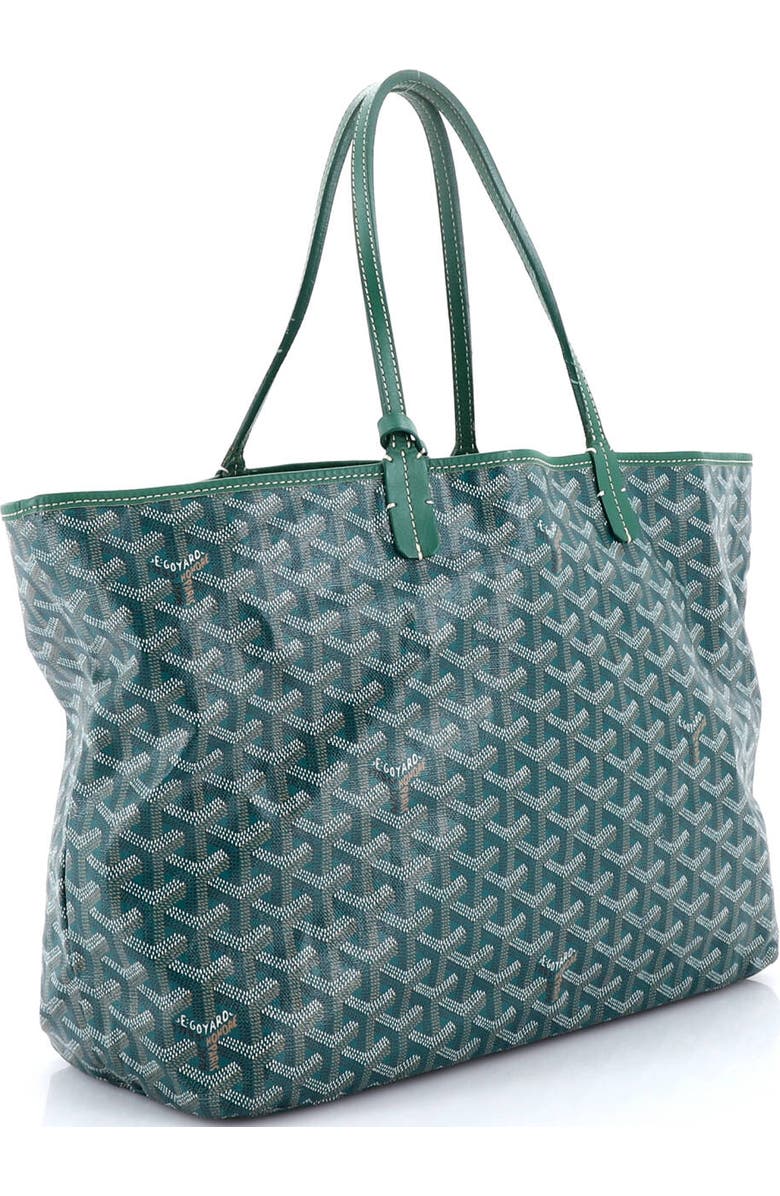 Pre-Owned Goyard Saint Louis Tote Coated Canvas PM, Alternate, color, Green