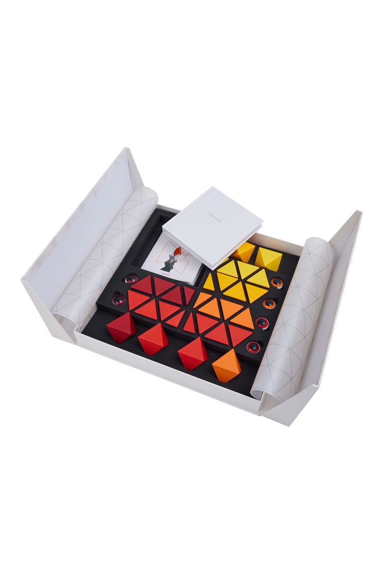 Kids' Sunrise Large 36-Piece Magnetic Construction Kit, Alternate, color, RED ORANGE YELLOW