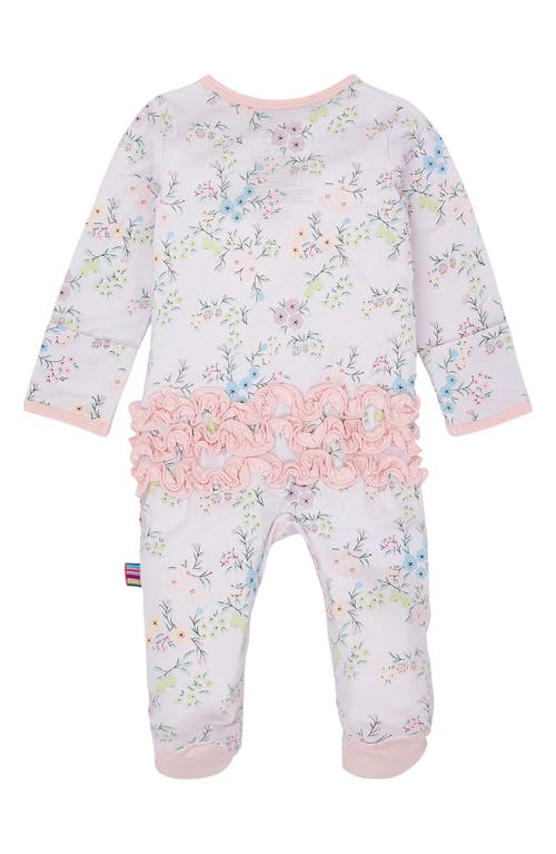 Shop Magnetic Me Emily Ruffle Footie In Purple