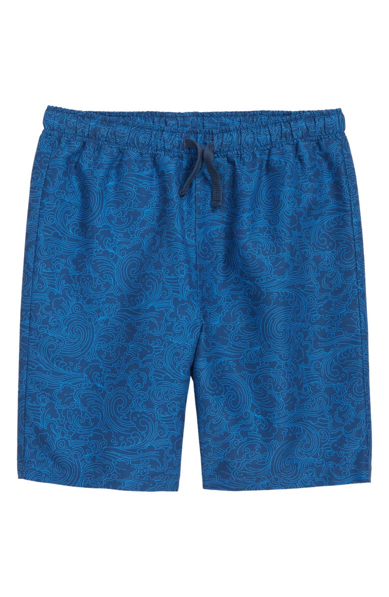 Treasure & Bond Kids' Print Board Shorts, Main, color,