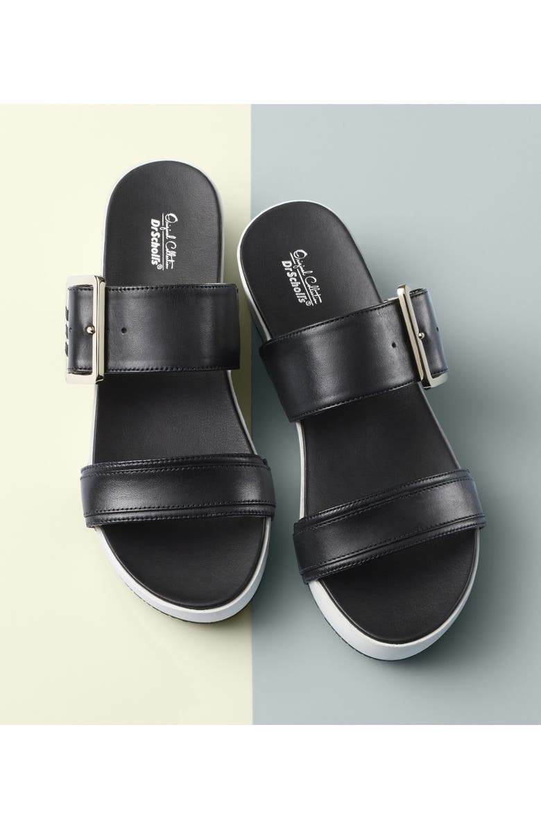 Dr. Scholl's Original Collection 'Frill' Slide Sandal, Alternate, color,