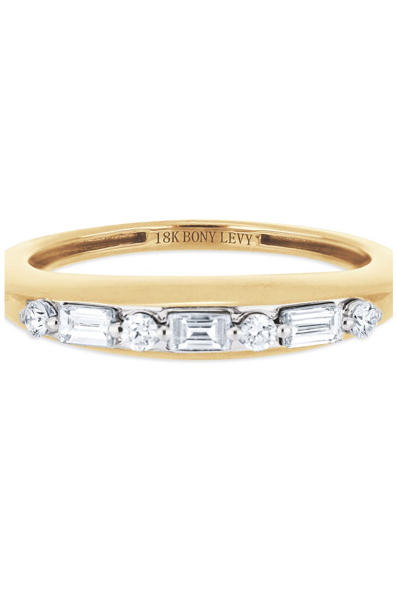 Gatsby 18k Gold Diamond Stackable Ring, Alternate, color, 18K YELLOW GOLD