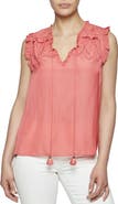Ramy Brook Perri Split Neck Top