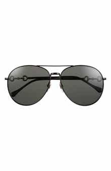 60mm Aviator Sunglasses