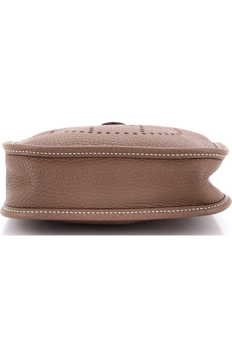Pre-Owned Hermes Long Strap Evelyne Bag Clemence TPM, Alternate, color, Etoupe