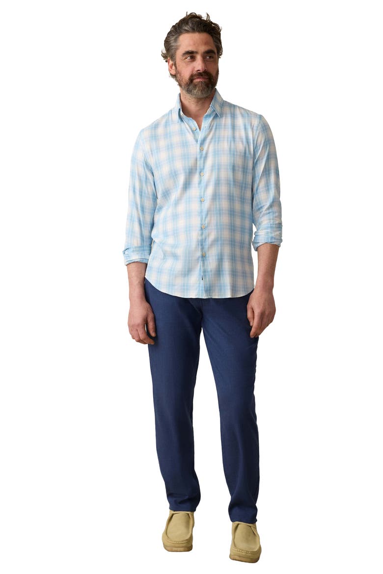 Movement Linen Blend Pants, Alternate, color, DEEP SEA NAVY