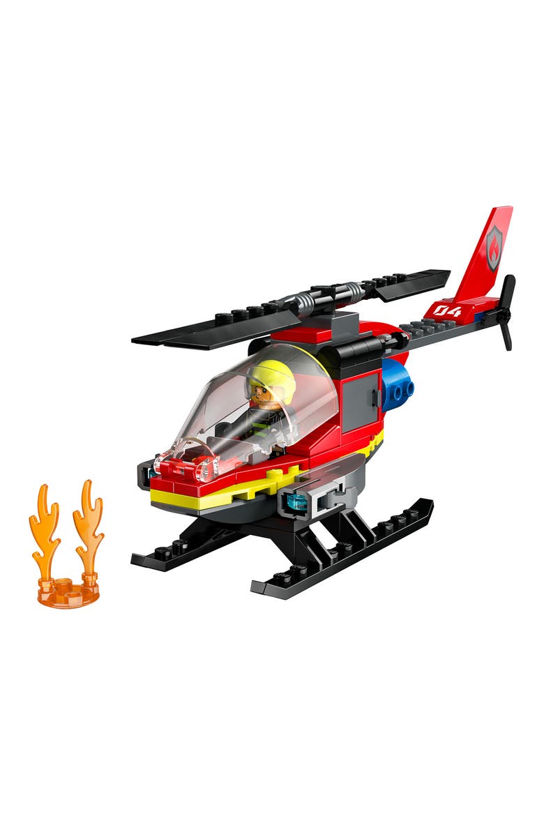 Fire Rescue Helicopter Building Set 60411, Alternate, color, MULTI