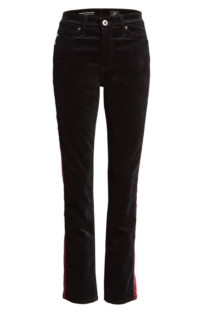 AG Mari Tuxedo Stripe Pants, Alternate, color,