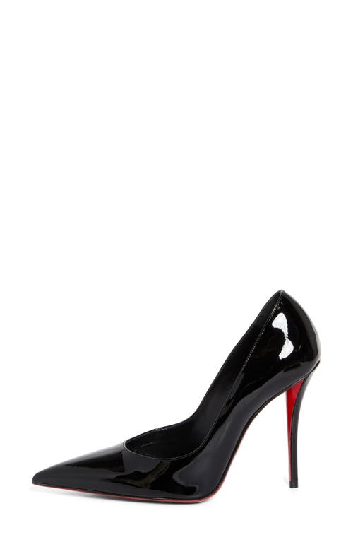 Christian Louboutin Miss Z Patent Leather Pumps 120 In Black