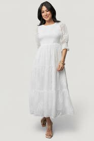 Baltic Børn Nellie Smocked Midi Dress