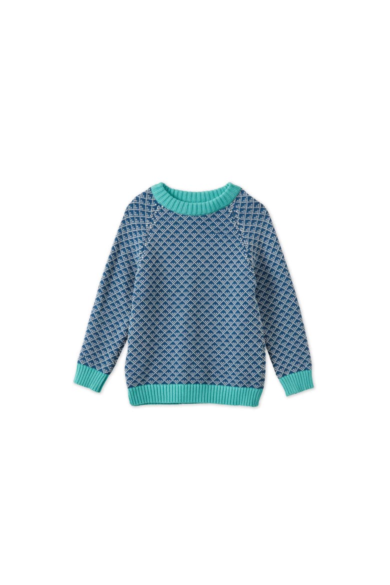 Organic Cotton Nordic Knit Pullover, Main, color, Nordic Pattern
